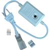 A2ZWORLD 1 Pezzo Cavo Alimentazione e Centralina Controller RGB Con 16 Modalità, per Striscia LED RGB 220V SL065047