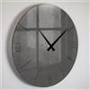 Giallobus - Orologio Linea Basic - Cement - Vetro acrilico - Basic 30x30 - Meccanismo silenzioso - Pronto da appendere - Orologi moderni