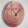 Giallobus - Orologio Linea Basic - Rings - Vetro acrilico - Basic 30x30 - Meccanismo silenzioso - Pronto da appendere - Orologi moderni