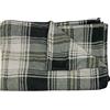 BIANCHERIAWEB Plaid Divano Tartan Scozzese Vari Colori A Quadri Coperta Inverno Calda Morbida 2 Piazze Grigio