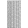 BIANCHERIAWEB SONNI CALDI E PROFONDI CON BIANCHERIAWEB Tenda Antimosca Antirumore Caduta Pannello Porta Finestra Casa in Ciniglia 100x220 Grigio