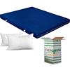 EVERGREENWEB MATERASSI & BEDS EVERGREENWEB - Materasso Matrimoniale 140x195 EVER in Waterfoam ORTOPEDICO alto 15cm con Coppia Cuscini in Memory Foam GRATIS Rivestimento in AIR SPACE tessuto Antiacaro per tutti Letti o Reti OFFERTA