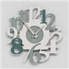 Giallobus - Orologio Bilay - Carved - Legno Mdf - Premium 30x30‎‎cm - 05 - Persia - Artigianale Made in Italy - Silenzioso - Idea regalo - Moderni doppio livello