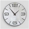 Giallobus - Orologio Bilay - Simple relief - Legno Mdf - Premium 30x30‎‎cm - n.05 Dirty wall - Artigianale Made in Italy - Silenzioso - Idea regalo - Moderni doppio livello