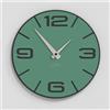 Giallobus - Orologio Bilay - Simple relief - Legno Mdf - Premium 30x30‎‎cm - n.20 Alexandrite - Artigianale Made in Italy - Silenzioso - Idea regalo - Moderni doppio livello