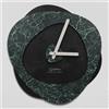 Giallobus - Orologio Bilay - Bokeh - Legno Mdf - Premium 30x30‎‎cm - 23 - Green marble - Artigianale Made in Italy - Silenzioso - Idea regalo - Moderni doppio livello