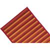 BIANCHERIAWEB Tappeto Bamboo Degradè In Varie Colorazioni 50x180 cm Rosso