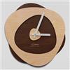 Giallobus - Orologio Bilay - Bokeh - Legno Mdf - Premium 30x30‎‎cm - 25 - Wood - Artigianale Made in Italy - Silenzioso - Idea regalo - Moderni doppio livello