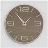 Giallobus - Orologio Bilay - Simple relief - Legno Mdf - Premium 30x30‎‎cm - n.10 Oak - Artigianale Made in Italy - Silenzioso - Idea regalo - Moderni doppio livello