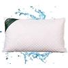 EVERGREENWEB MATERASSI & BEDS EVERGREENWEB Cuscino Letto 40x70 Alto 15 cm, Guanciale Lavabile in Lavatrice, Ortopedico per Dolori Cervicali, Imbottitura Fiocco Super Soft Antiacaro Morbido Effetto Piuma Fodera Bianca Offerta