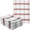 Svelt Apex 10 Panni Lavapavimenti in Cotone Straccio Pavimenti Scozzese, Ottimo per Lavare ed Asciugare i Pavimenti, Misura 40x60 cm
