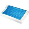 EVERGREENWEB MATERASSI & BEDS EVERGREENWEB - Cuscino Memory Foam con Gel Forato Traspirante Anallergico Doppia Onda Ortocervicale 2 Fodere Coolmax® e 100% Cotone Antiacaro Guanciale Letto Sfoderabile Lavabile in Lavatrice Offerta