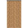 BIANCHERIAWEB Tenda Antimosca Antirumore Caduta Pannello Porta Finestra Casa in Ciniglia 120x230 Bronzo