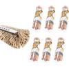 Apex Set 6 pezzi Ricambio Spugna 32 cm per Lavapavimenti Squizzo - Alta Assorbenza e Lunga Durata, Ideale per Tutti i Tipi di Pavimento