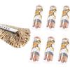 Apex Set 6 pezzi Ricambio Spugna 28 cm per Lavapavimenti Squizzo
