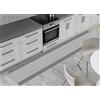 BIANCHERIAWEB Tappeto Passatoia Cucina Antiscivolo Sottolavello Digitale Fantasie Varie 50x180 Bourbon Grigio