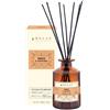 Helan Mou e Popcorn - Profumatore per Ambienti, Profumo Ambiente con Bastoncini per Diffusori con Latte Condensato, Mandorla, Pesca, Idee Regalo Deodorante e Profumatori Ambiente 200 ml, Made in Italy