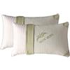 EVERGREENWEB MATERASSI & BEDS EVERGREENWEB - Coppia Cuscini Memory Foam con Fodera ALOE VERA 40x70 alti 15cm 2 Guanciali Letto per Dolori Cervicali tessuto Sfoderabile Imbottitura 100% Fiocco Anallergico ideali per tutti Materassi