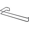 Metaltex Porta Rotolo Carta Cucina, Nero, 30x10x3