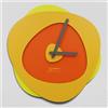 Giallobus - Orologio Bilay - Bokeh - Legno Mdf - Premium 30x30‎‎cm - 02 - Summer - Artigianale Made in Italy - Silenzioso - Idea regalo - Moderni doppio livello