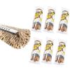 Apex Set 6 pezzi Ricambio Spugna 25 cm per Lavapavimenti Squizzo - Alta Assorbenza e Lunga Durata, Ideale per Tutti i Tipi di Pavimento