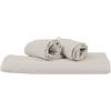 Corredocasa Set Copripiumino Singolo in Puro Cotone, Made in Italy - Biancheria Letto Tinta Unita con Sacco per Piumone e 1 Federa - Morbido, Traspirante e Facile da Lavare (Panna, Singolo)