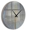 Giallobus - Orologio Linea Basic - Lamiera Industrial - Vetro acrilico - Basic 30x30 - Meccanismo silenzioso - Pronto da appendere - Orologi moderni