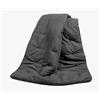 Corredocasa Plaid Divano Trapuntato Caldo Made in Italy Multiuso in Microfibra Coperta Imbottita Morbida per Letto, Divano o Camera Elegante e Decorativa Copri Tutto (Grigio Chia/Grigio Scuro 130x160)