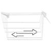 Jumbo Stendibiancheria Stendino Estensibile da Parete/Soffitto Plastificato, Acciaio, Bianco, da 100cm a 160cm, Steed Super