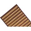 BIANCHERIAWEB Tappeto Bamboo Degradè in Varie Colorazioni 50x290 cm Marrone