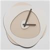 Giallobus - Orologio Bilay - Bokeh - Legno Mdf - Premium 30x30‎‎cm - 06 - Cream - Artigianale Made in Italy - Silenzioso - Idea regalo - Moderni doppio livello