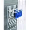 Jumbo 2 Stendibiancheria per Termosifone Scaldasalviette da Bagno, 100% Polipropilene, 3 metri di Stenditura, 51x36 cm, Portata 5kg