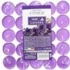 Ma Maison Tealight Confezione da 50 Candele Profumate in Alluminio Lunga Durata 4 Ore - Candeline, Decorative, per la Casa, Lumini - Per Interni Colorate (Lavanda | 50 Pz)