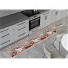 BIANCHERIAWEB Tappeto Passatoia Cucina Antiscivolo Sottolavello Digitale Dis. Gatto Marinaro 50x90 Gatto Marinaro