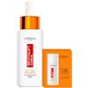 L'Oreal Paris L'Oréal Paris Revitalift Clinical Siero Viso 12% Pura Vitamina C Anti Età con Vitamina E e Acido Salicilico 30ml + Fluido Quotidiano SPF 50+ Anti-UV Bundle Routine - Set da 4