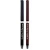 L'Oreal Paris L'Oréal Paris Infaillible 36h Grip Liner Matita Occhi Automatica Waterproof Lunga Tenuta Con Spugnetta per Sfumare incorporata Colore 04 Brown Denim + Colore 01 Intense Black - 2 Cosmetici
