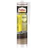 Pattex Sigillante Acrilico Legno&Parquet, Silicone per Legno, Ottimo per Sigillatura di Legno, Parquet, Armadi, Infissi, Zoccolini, Verniciabile, Colore Mogano, Cartuccia da 280 ml