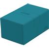 ‎Ultimate Guard Ultimate Guard UGD011239 Twin Flip'n`Tray 160+ XenoSkin Monocolour Petrol Blue C