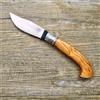 KNIFE COLTELLO 23 CM tipo ARBURESA MANICO IN legno a scelta acciaio balestra
