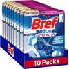 Bref WC Blue Water Active Detergente WC, Formato Scorta 10 Pezzi