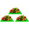 Avilia Set da 3 Tappetini Antimuffa Frigorifero 29x46cm, Anticondensa e Salvafreschezza - Tappeto Frigo Lavabile, in Poliuretano Traspirante, Adattabile e Riutilizzabile