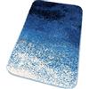 emmevi Tappeto Bagno Camera Sfumato Moderno Morbido Antiscivolo Scendiletto Shaggy mod.THEA 60X120_BLU