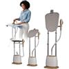 Avilia Stiratore Verticale a Vapore 1580W, Ferro da Stiro 1500ml 5 Livelli | Stiratrice verticale con asta telescopica fino a 170 cm, tubo flessibile, anti-goccia, guanto termico e spazzola inclusi