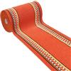 emmevi Tappeto Cucina Antiscivolo Corsia Bordata Ingresso Scala Lavabile Mod.ALEXA Dis.A 57X135 ARANCIONE