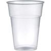 marketcaffe Bicchieri in Plastica Kristal da 400 ml - Set di 300, Resistenti e Riutilizzabili, Eleganti, Ideali per Birra, Feste, Eventi, Doppia Tacca 0,3 + 0,28 Mezza Pinta - IMB alta qualità - 300 Pezzi