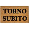 BIANCHERIAWEB SONNI CALDI E PROFONDI CON BIANCHERIAWEB Zerbino Entrata Ingresso Casa Antiscivolo Cocco Allegro Torno Subito