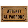 BIANCHERIAWEB SONNI CALDI E PROFONDI CON BIANCHERIAWEB Zerbino Entrata Ingresso Casa Antiscivolo Cocco Allegro Attenti Al Padrone