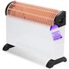 Wintem - Termoconvettore Elettrico da Pavimento Kenya 2000W per Riscaldamento Casa Silenzioso con Termostato Regolabile e Protezione Surriscaldamento, Ideale come Stufa a Basso Consumo (Bianco)