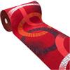 emmevi Tappeto Cucina Moderno Antiscivolo Passatoia Casa Ingresso Lavabile Mod.FAKIRO Dis.25 57X190 ROSSO