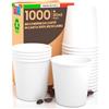 Baciato Caffè 1000 Bicchierini in Carta 80ml per Caffè - Bicchieri Ecologici Biodegradabili e Monouso - Piccoli per Asporto Bevande Calde